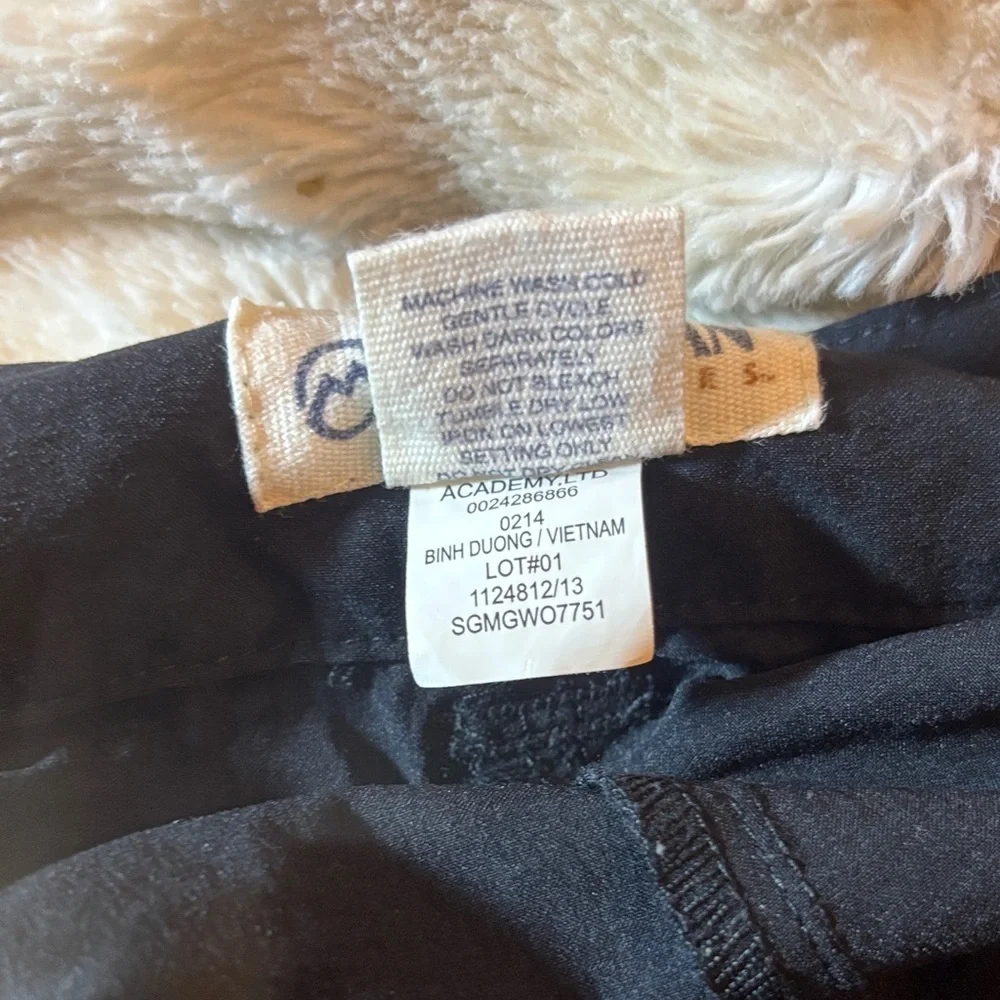 Women’s Hiking Pants, Magellan, Black, Large, straight leg